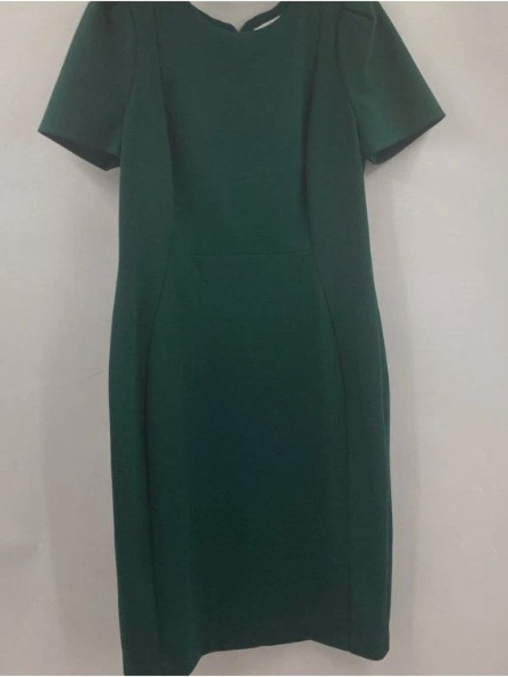 Classic Emerald Green Sheath Dress